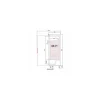Armoire réfrigérée négative inox GN 2/1 600 l