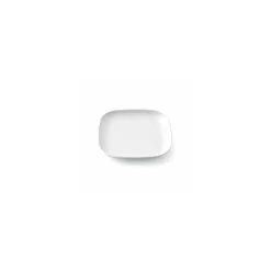 Assiette carrée mélamine 13,5 x 13,5 cm - par 10