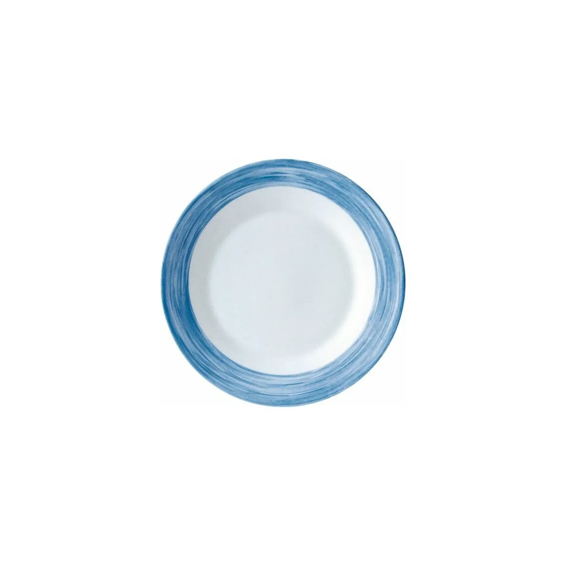 Assiette creuse Brush blue jean ø 22,5 cm - par 12