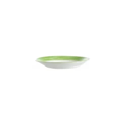 Assiette creuse Brush verte ø 22,5 cm - par 12