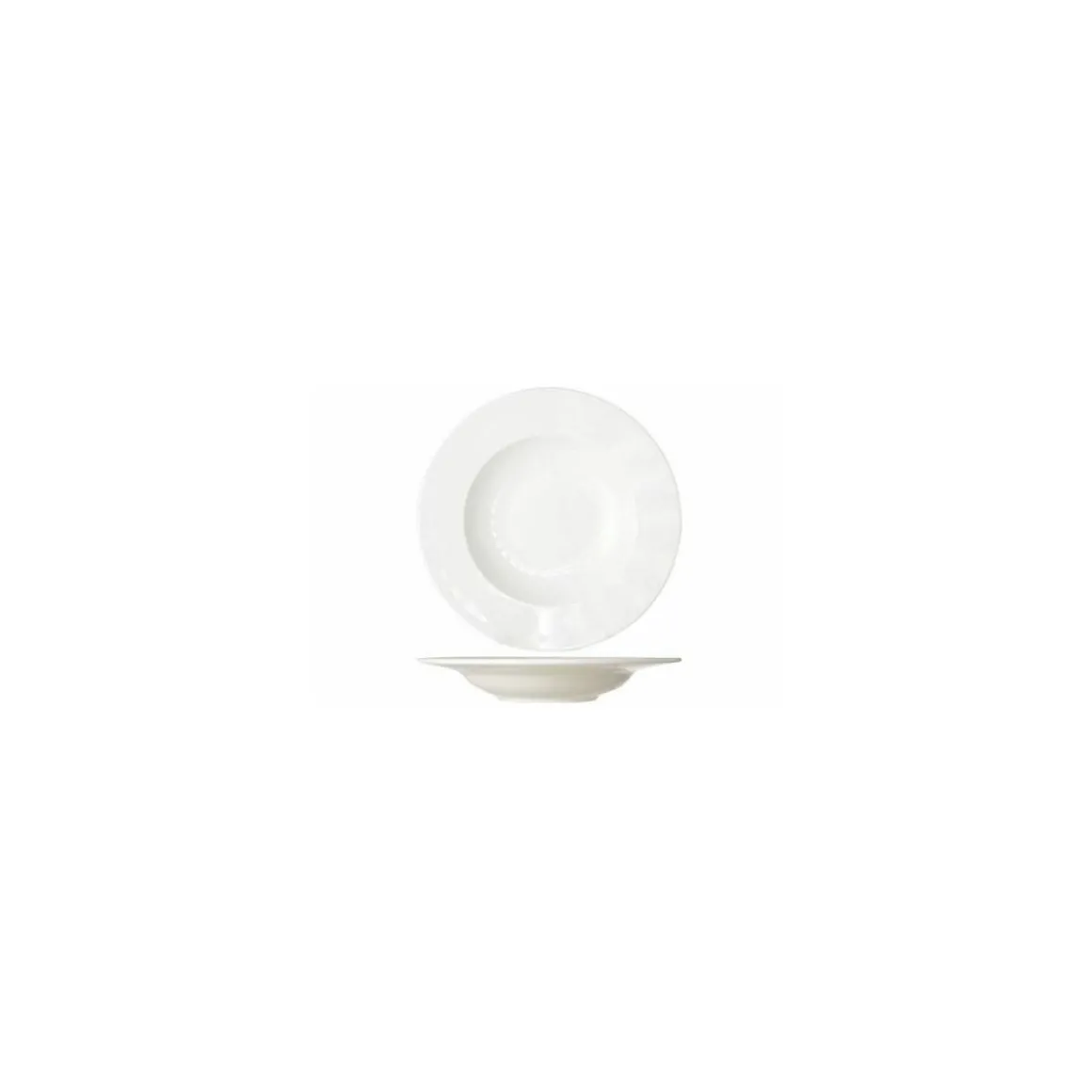 Assiette creuse buffet ivoire ø 23 cm - par 12