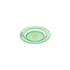 Assiette demi-creuse copolyester verte ø 18 cm - par 6