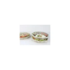 Assiette octogonale bagasse 23 x 23 x 3 cm - par 300