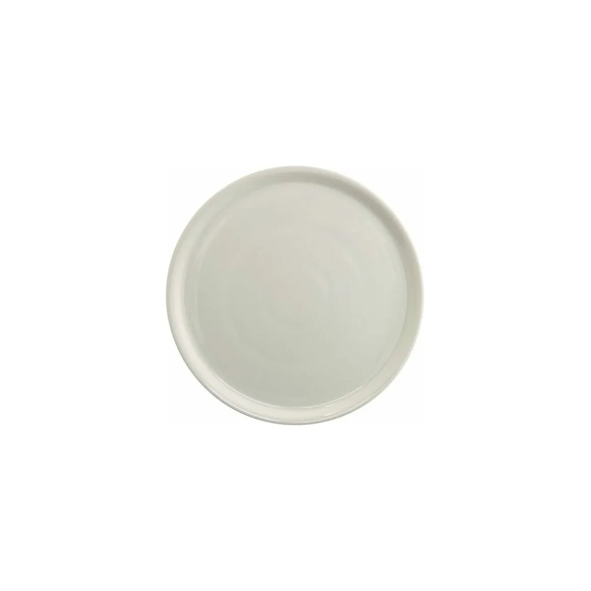 Assiette à pizza blanche en porcelaine ø 31 cm - par 6