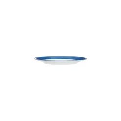Assiette plate brush blue jean ø 15,5 cm - par 24