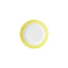 Assiette plate brush jaune ø 19,5 cm - par 24