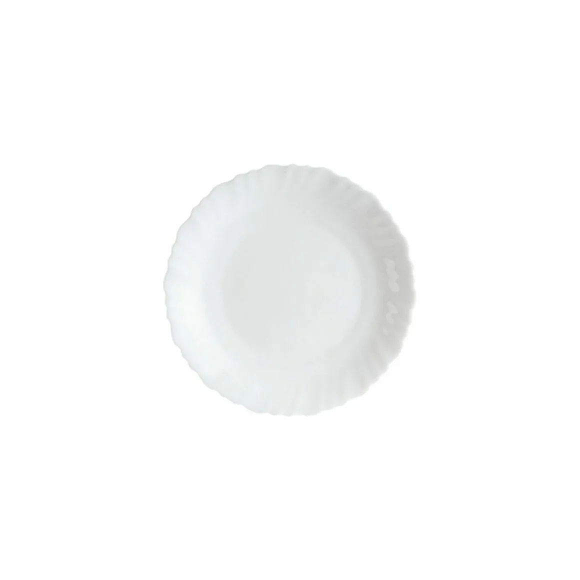 Assiette plate feston ø 19 cm - par 6