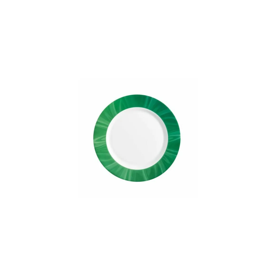 Assiette plate Natura verte ø 23,5 cm - par 24