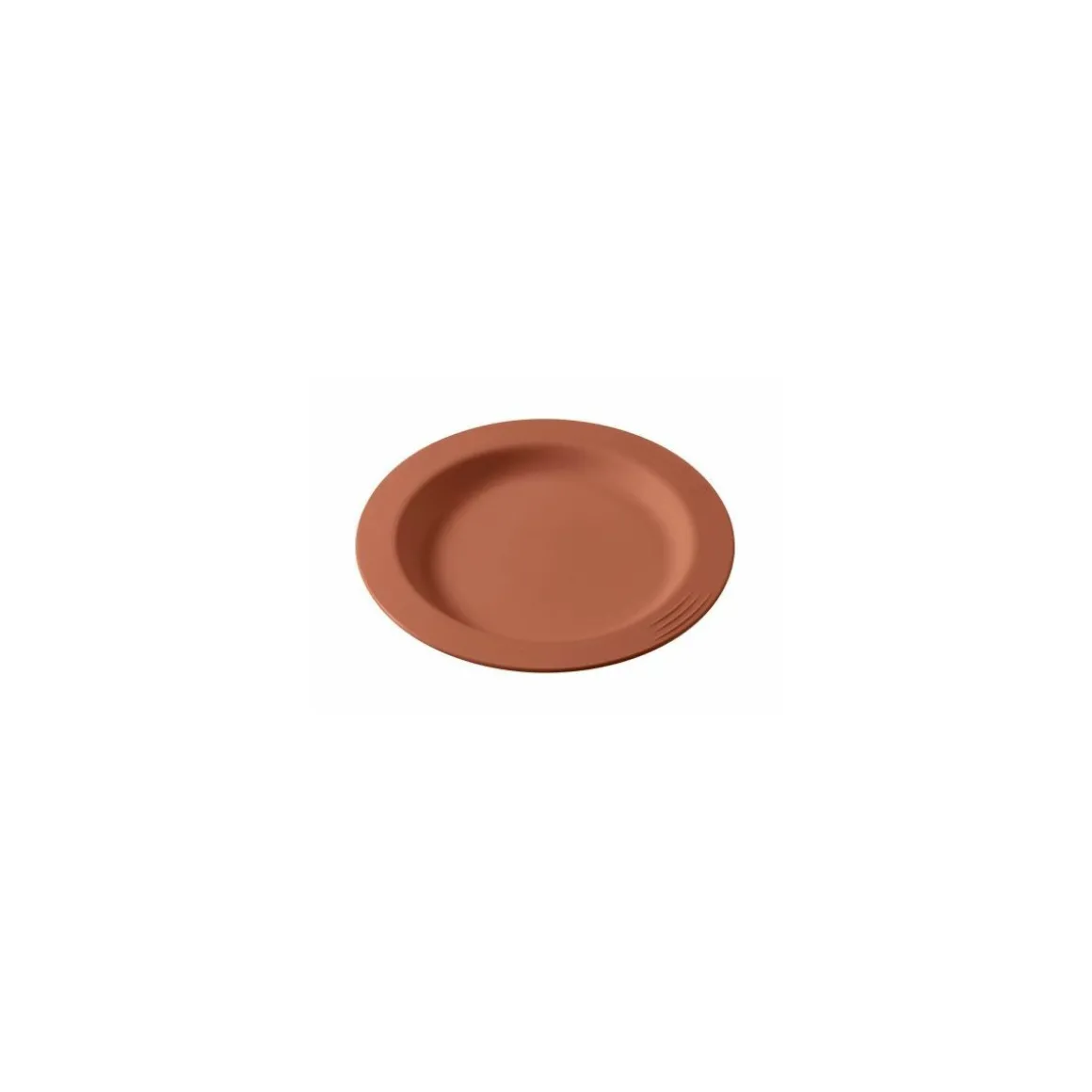 Assiette plate Terracotta Liliroc ⌀ 23 cm - par 15
