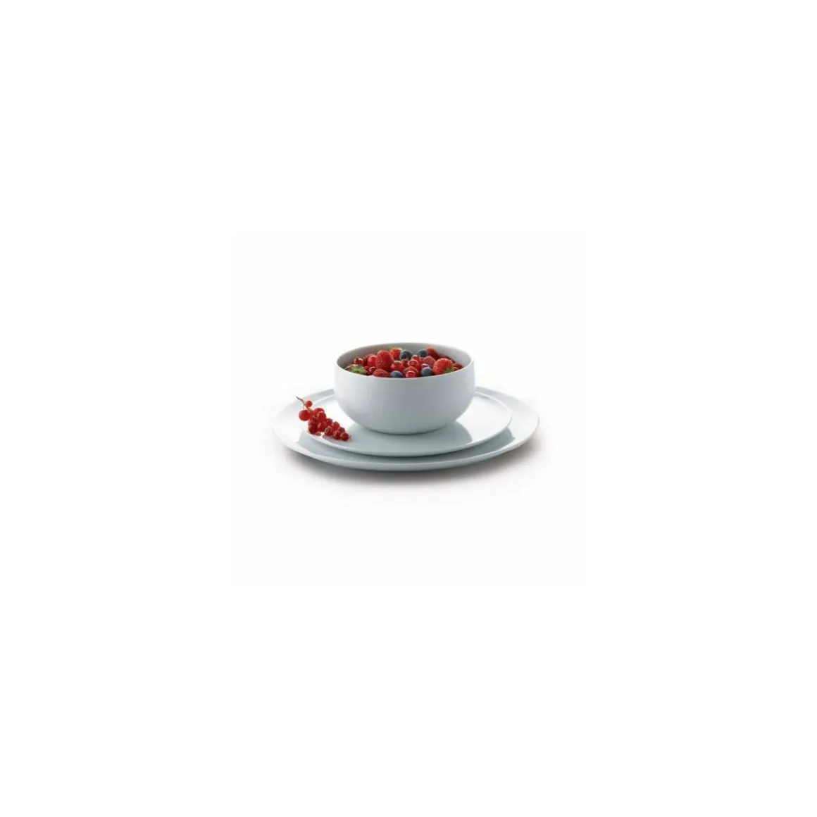 Assiette plate Yaka blanche ø 21,5 cm - par 6