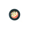 Assiette ronde PP noire ø 18,5 cm - par 20