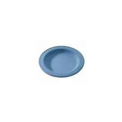Assiette végétale réutilisable Lilitouch bleu ø 23 cm - par 15