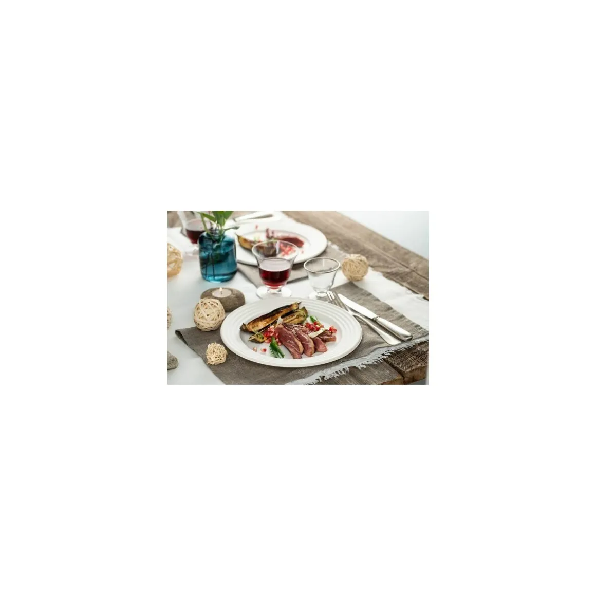 Assiette wave bagasse ø 26 cm - par 50