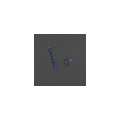 Attache cellophane bleu format 9 x 0,7 cm - par 2000