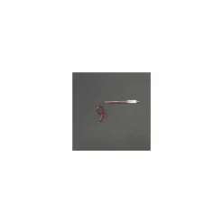Attache cellophane rouge 9 x 0,7 cm - par 2000