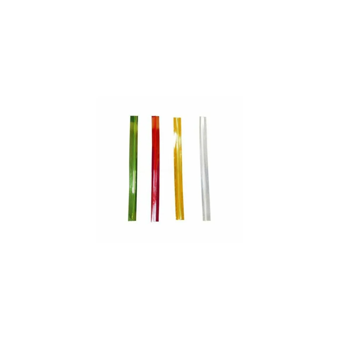 Attache cellophane rouge 9 x 0,7 cm - par 2000