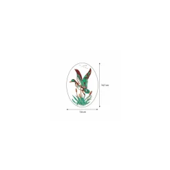 Azyme canard ovale 107 x 76 mm - par 18