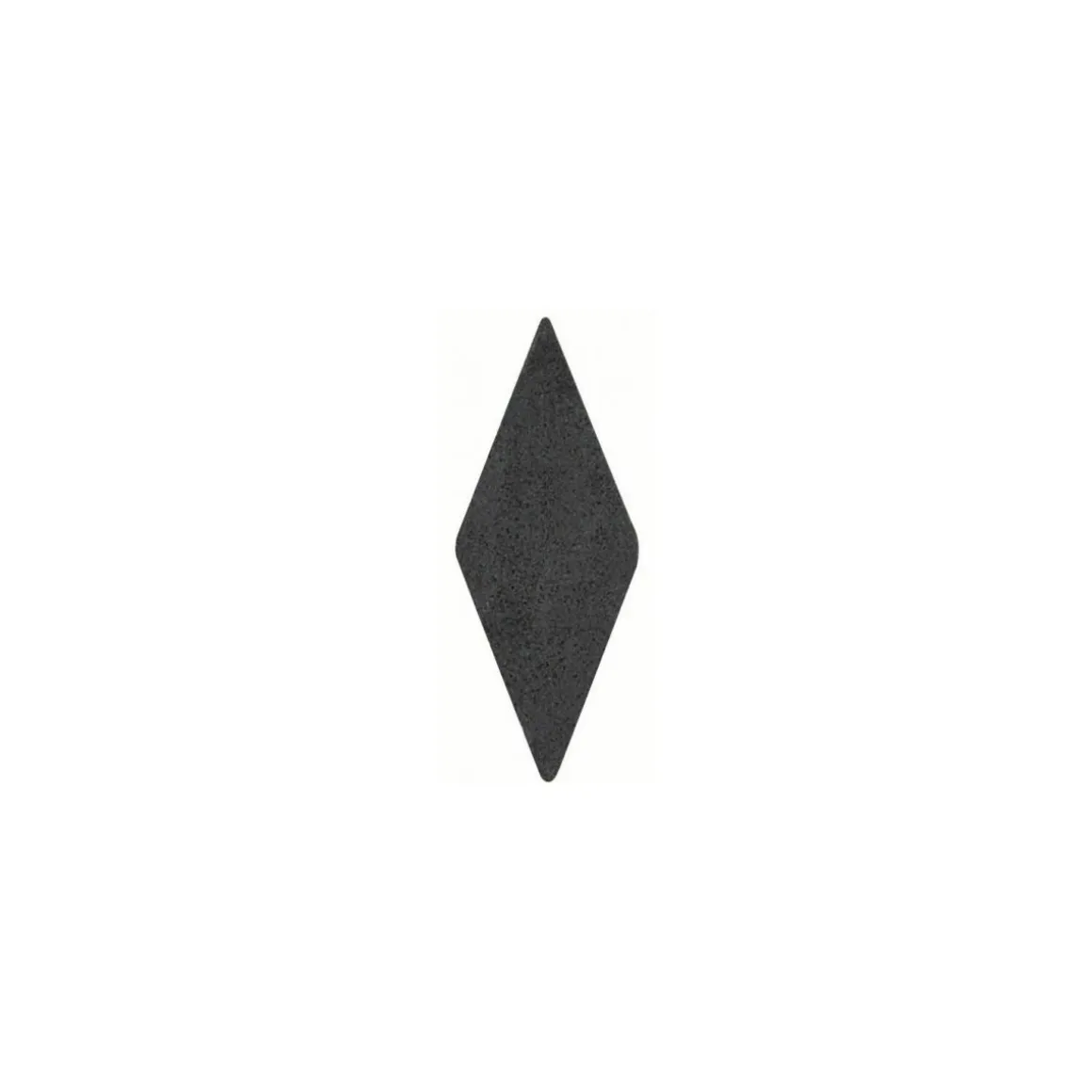 Azyme losange noir 24 x 14 mm - par 260