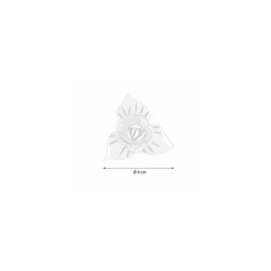 Azyme mini-rose corolle ø 40 mm - par 81