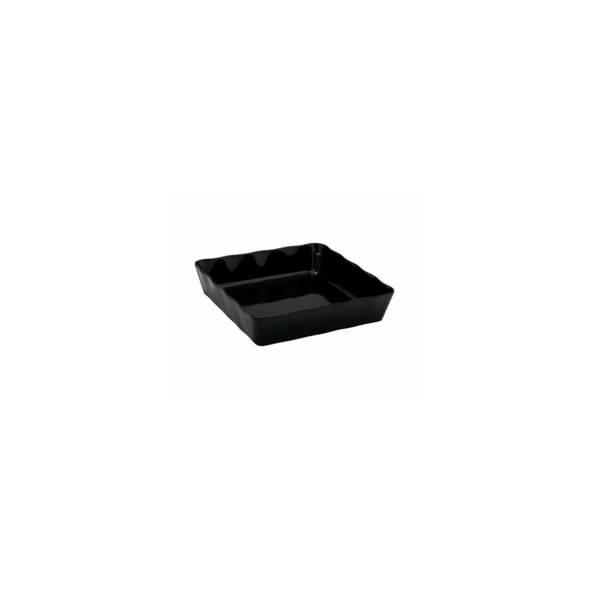 Bac Aalto mélamine noire 28 x 28 x 6 cm