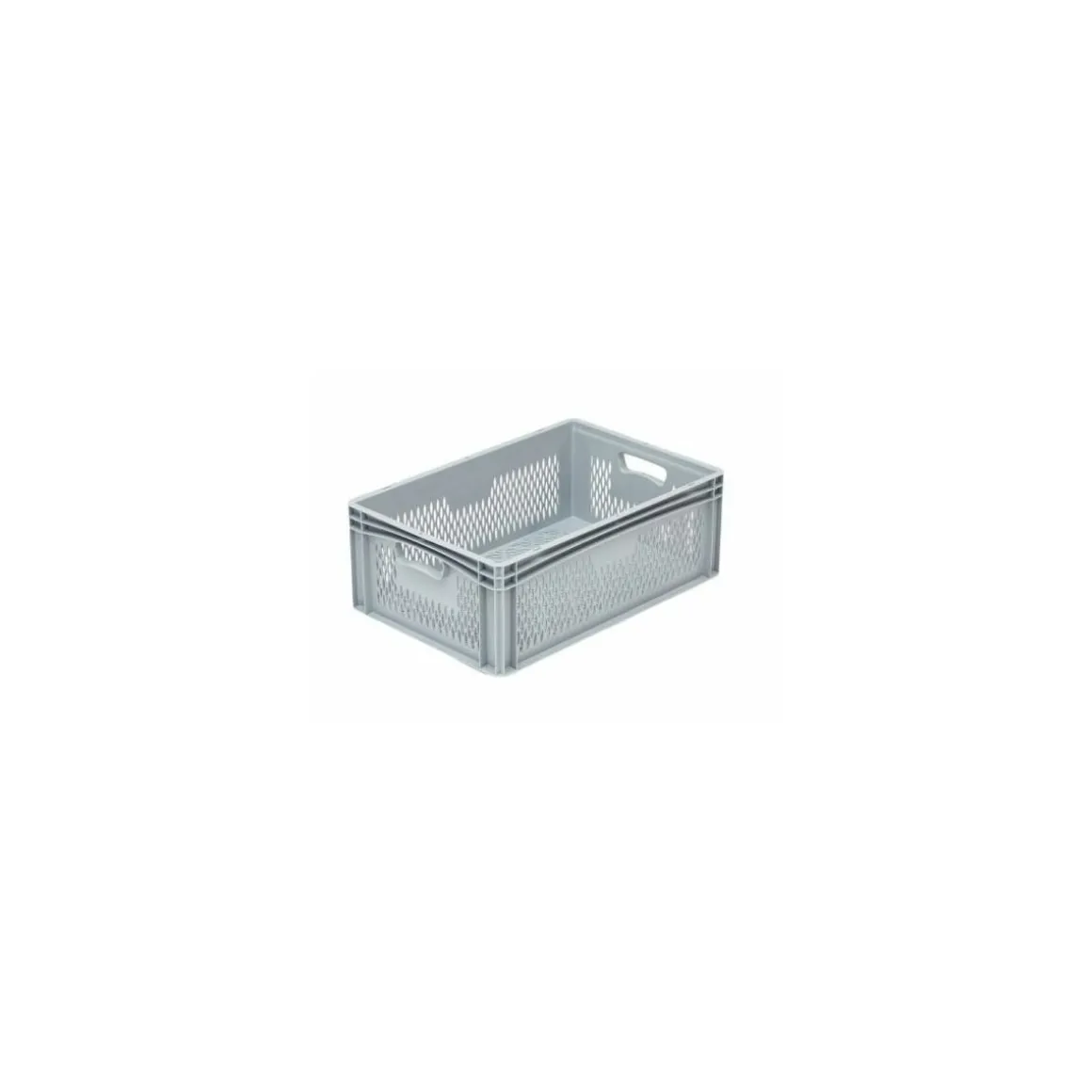 Bac ajouré pour verre gris 60 x 40 x 22 cm