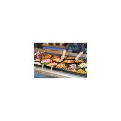 Bac angle 45° plexi noir pour kit Petale 40 x 26,5 x 5 cm