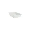 Bac de lavage plastique blanc 50,8 x 38,1 x 12,7 cm