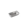 Bac gastronorme plein inox GN 1/3 profondeur 6,5 cm
