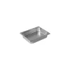 Bac gastronorme plein inox GN 1/2 profondeur 4 cm