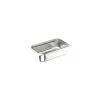 Bac inox GN 1/1 profondeur 4 cm