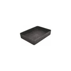 Bac kata crock mélamine noir 34,5 x 26 x 7 cm