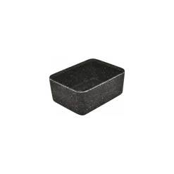 Bac kata crock mélamine noir 13 x 17,5 x 7 cm