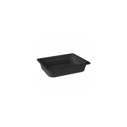 Bac mélamine noir GN 1/1 H. 6.5 cm