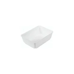 Bac plexi GN 1/5 blanc H. 8 cm 26,5 x 20 cm