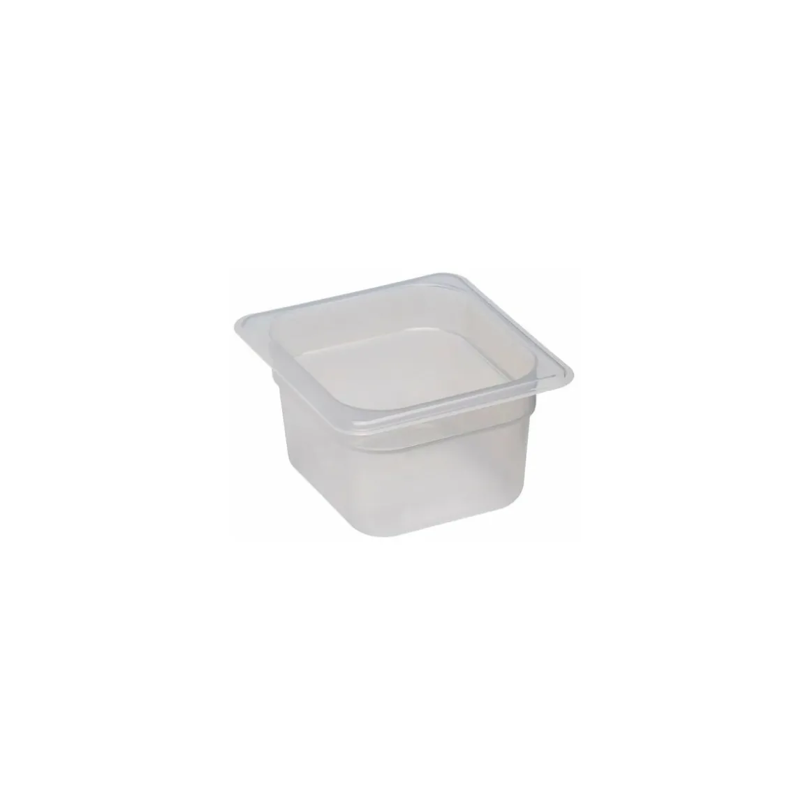 Bac polypropylène GN 1/6 profondeur 10 cm