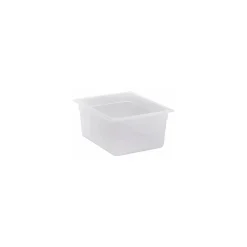 Bac polypropylène GN 1/2 profondeur 15 cm
