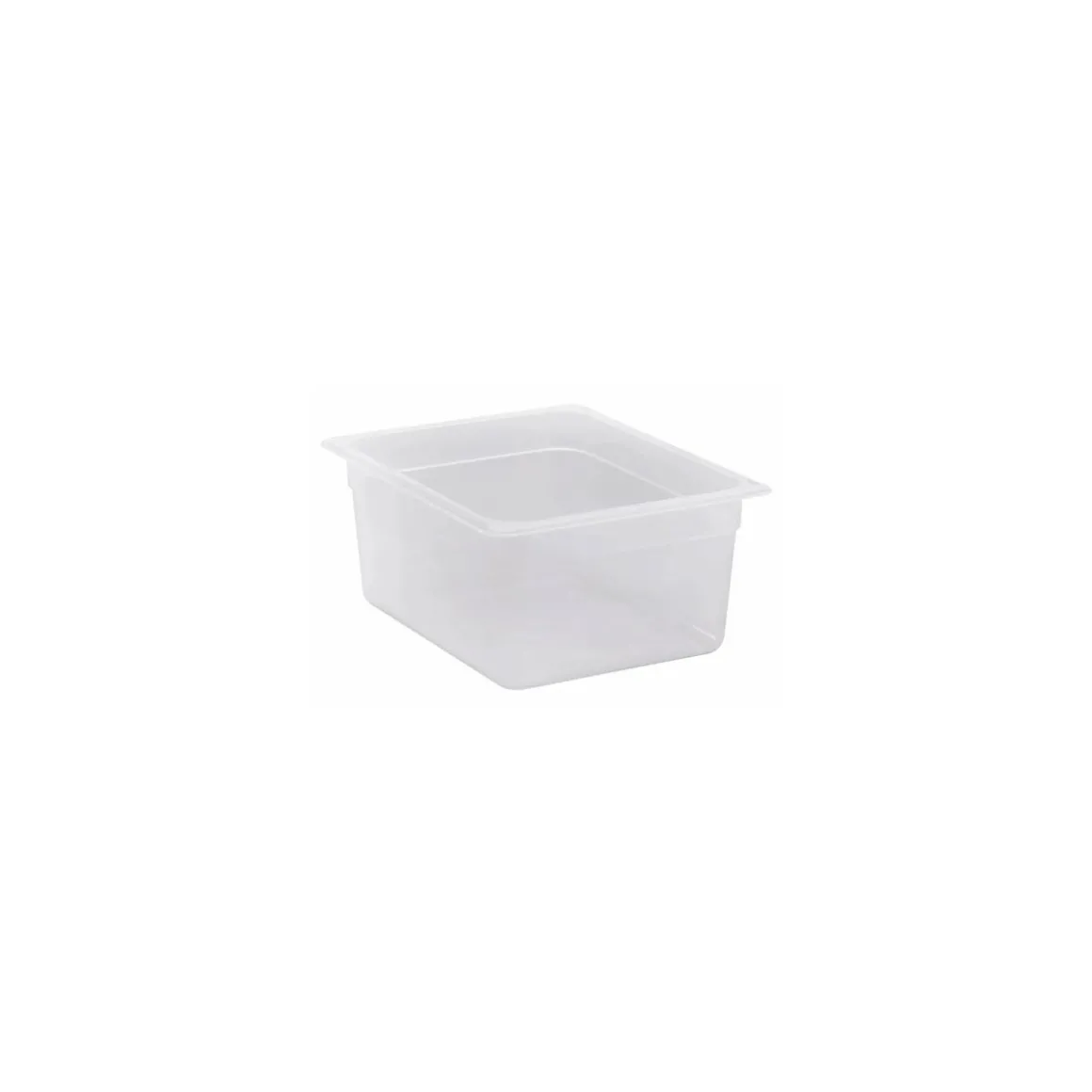 Bac polypropylène GN 1/2 profondeur 15 cm