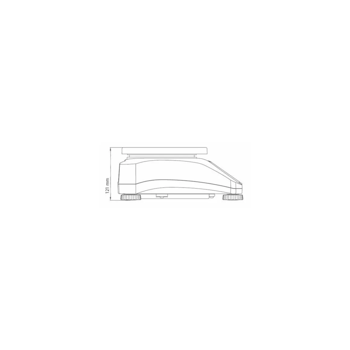 Balance de table Valor 2000 ABS 3 kg / 0,5 g