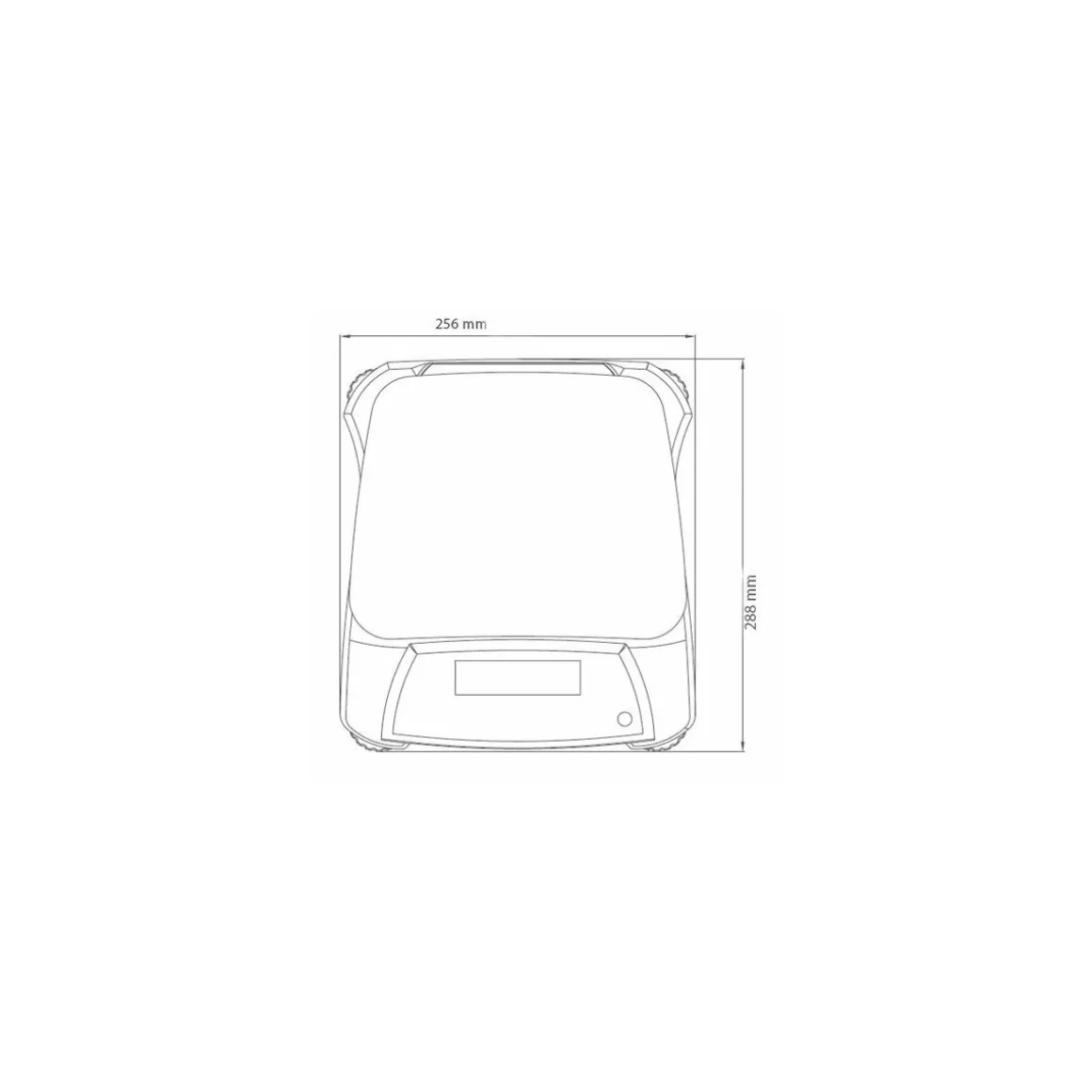 Balance de table Valor 2000 inox étanche 3 kg / 0,5 g