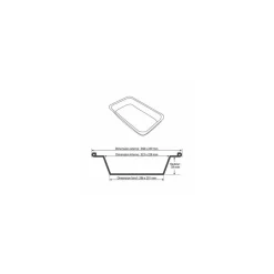 Barquette aluminium cuivrée 4000 ml - par 100