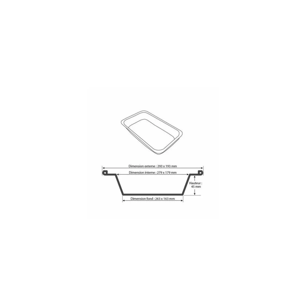 Barquette aluminium lisse Ready2Cook 1896 ml - par 100