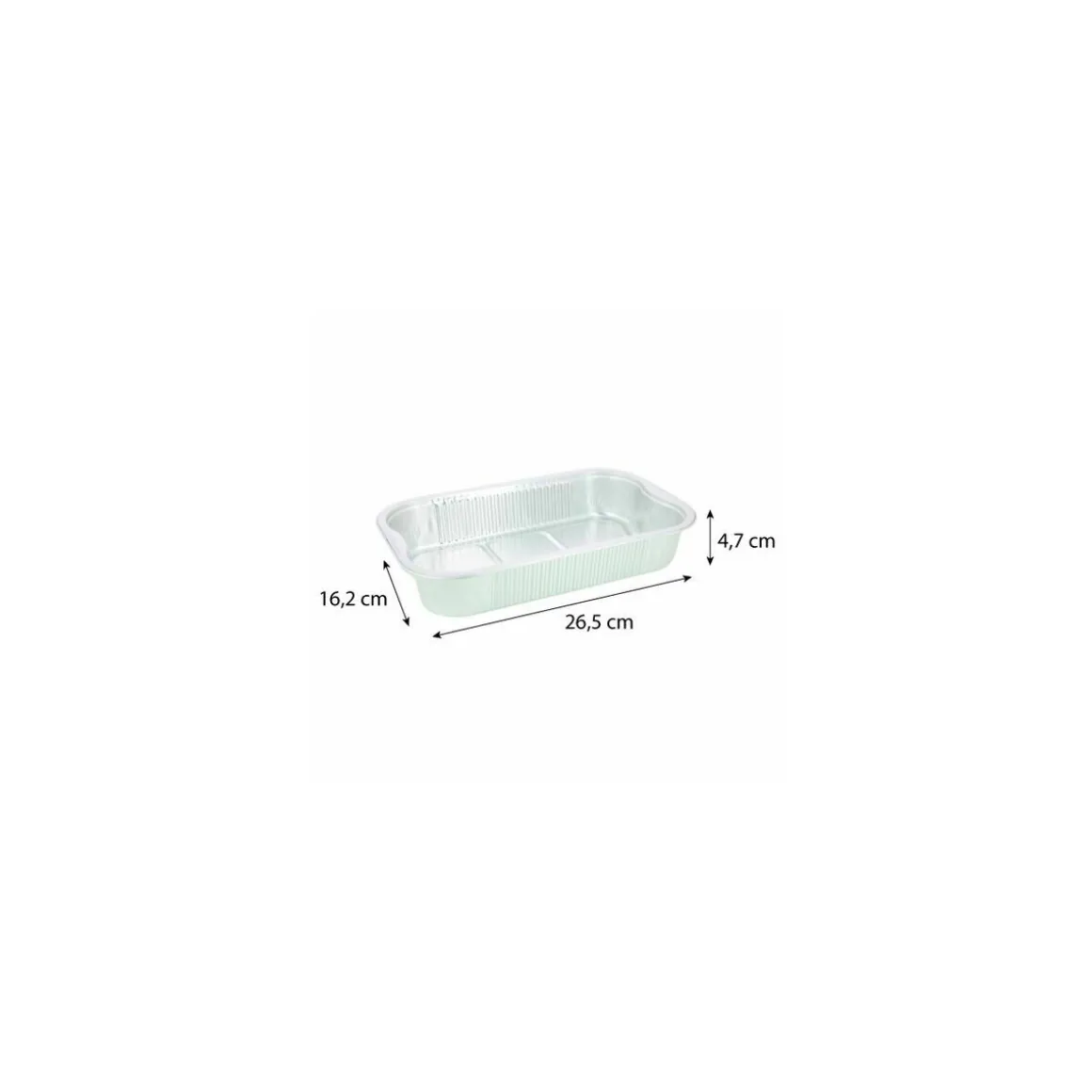Barquette aluminium lisse Ready2Cook 1442 ml - par 150