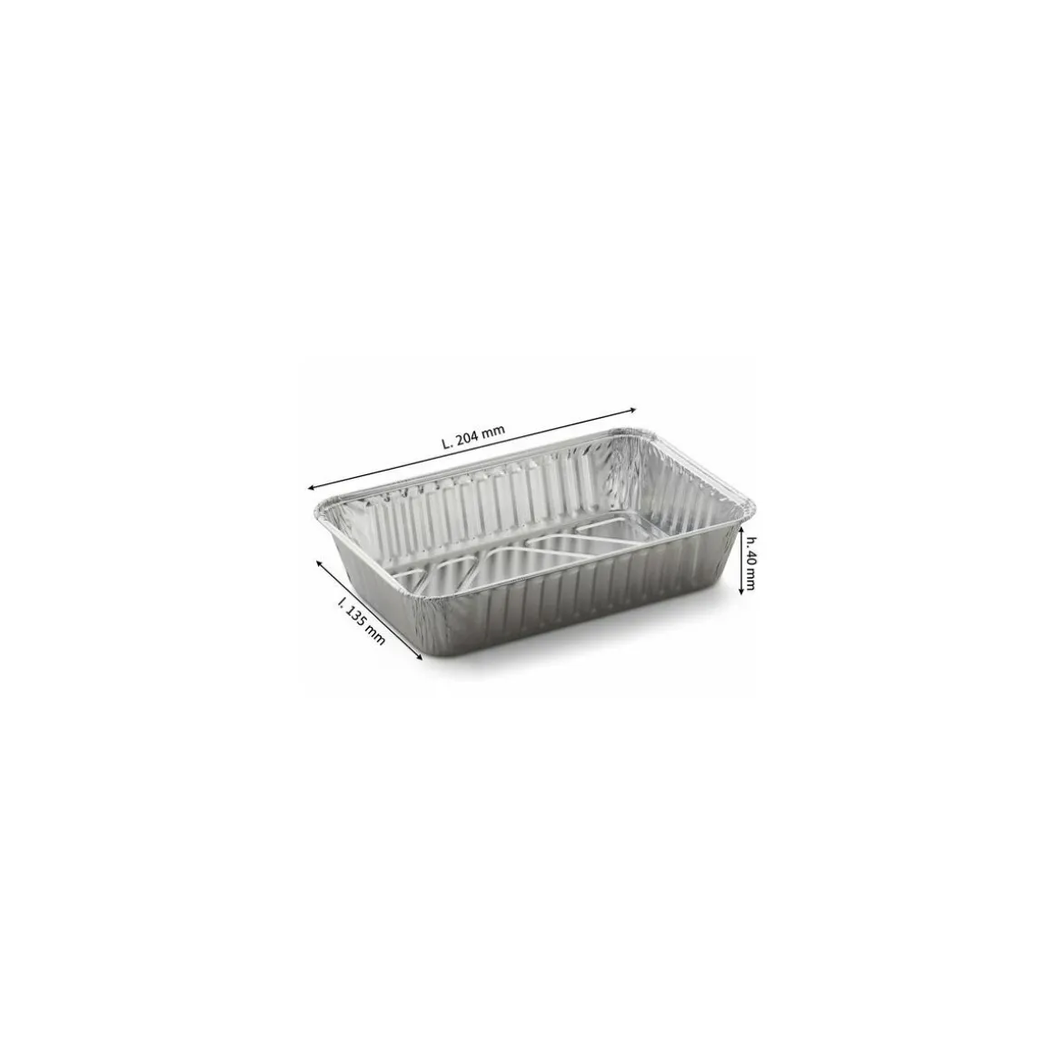 Barquette aluminium 818 ml - par 100