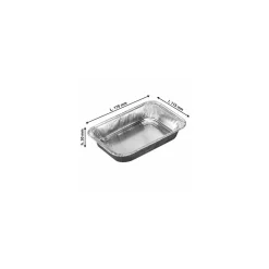 Barquette aluminium 380 ml - par 100