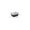 Barquette aluminium noir lisse Ready2Cook 579 ml - par 150