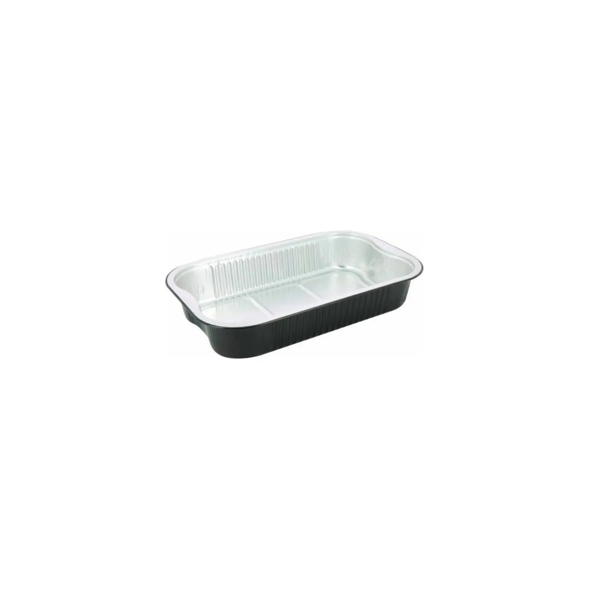 Barquette aluminium noir lisse Ready2Cook 1442 ml - par 150