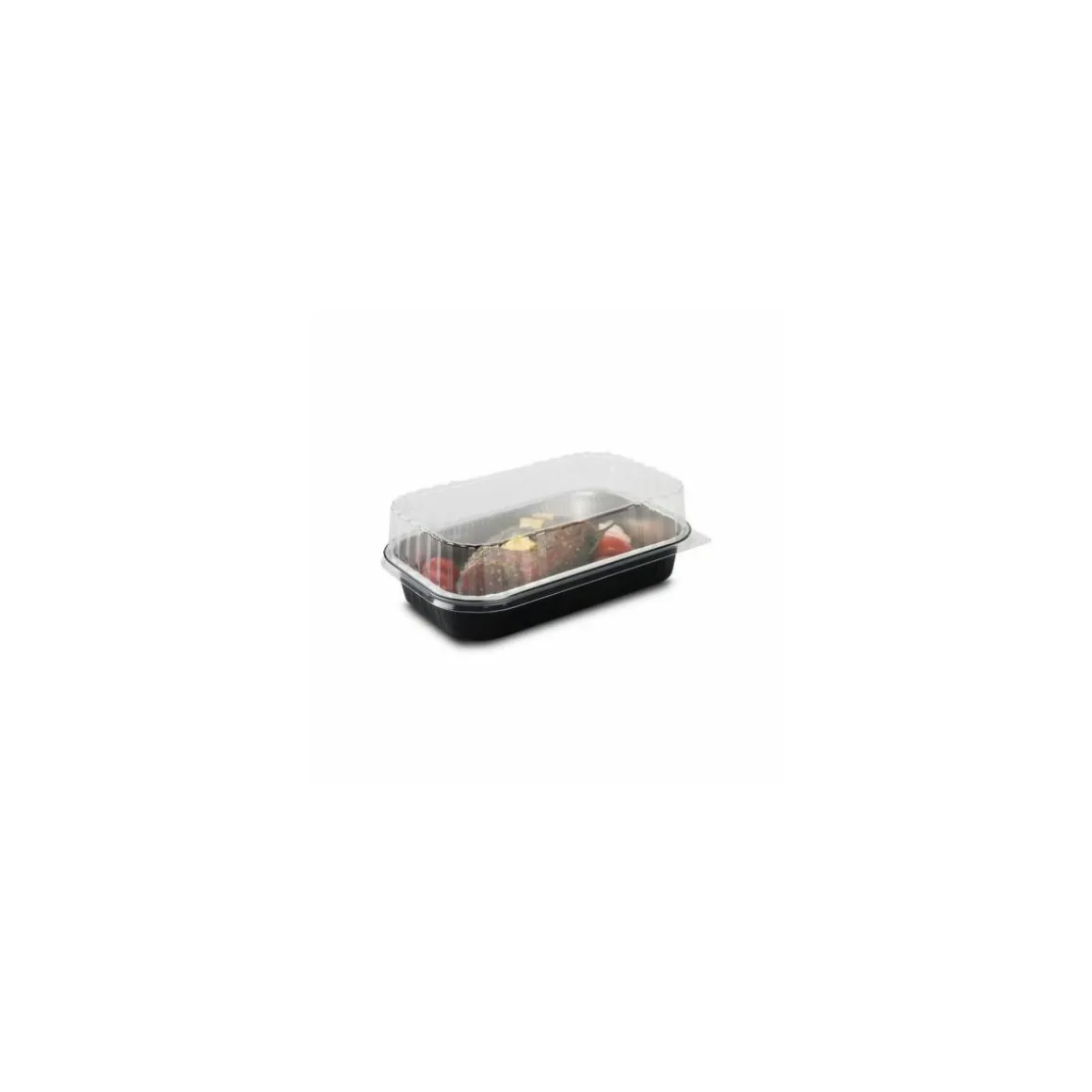Barquette aluminium noir lisse Ready2Cook 1442 ml - par 150