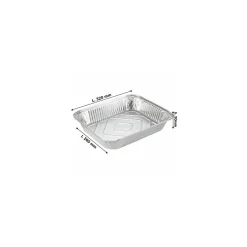 Barquette aluminium operculable 3240 ml - par 320