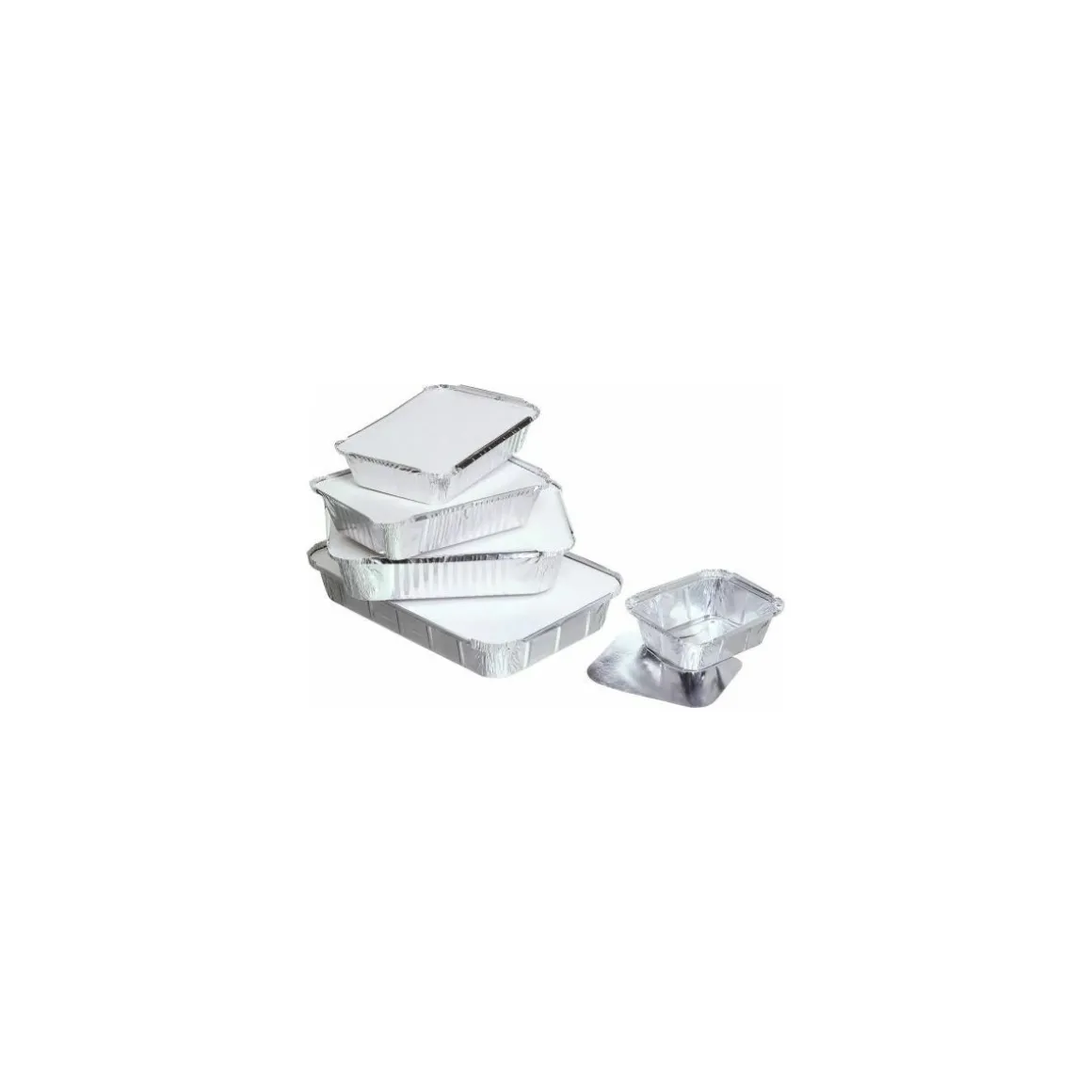 Barquette aluminium operculable 890 ml - par 100