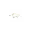 Barquette bagasse avec buvard 21,8 x 13,5 x 4 cm - par 300